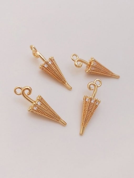 +Umbrella pendant N-DIY-0024 Natural  Gemstone Crystal Beads Chain Mnoon Pendant  Handmade Beaded Necklace