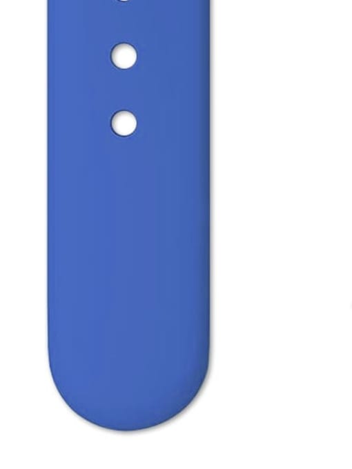 royal blue silicon Wristwatch Band For Apple Watch Series 1-7