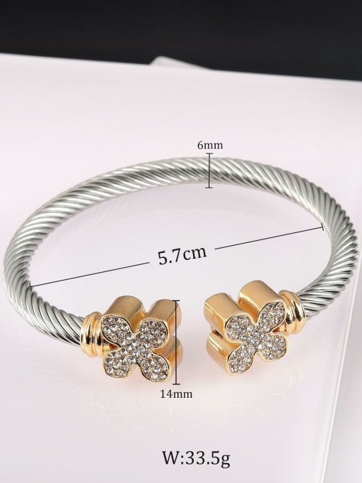 Style 3 Stainless steel Cuff Bracelet