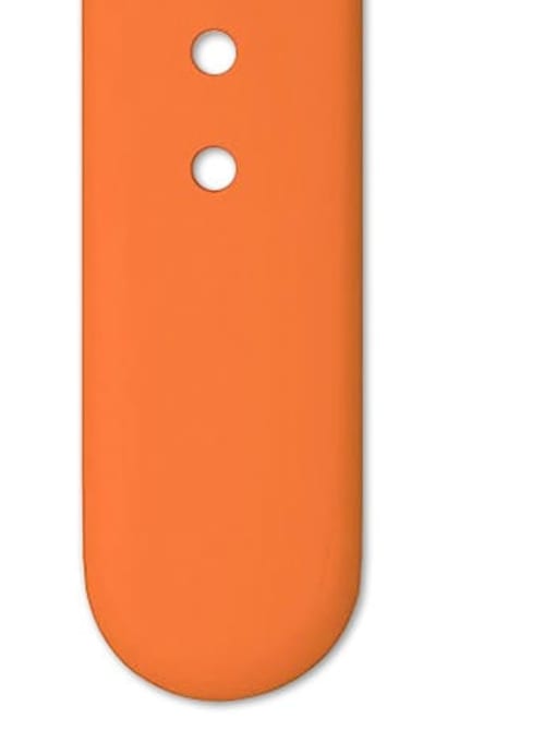 orange silicon Wristwatch Band For Apple Watch Series 1-7