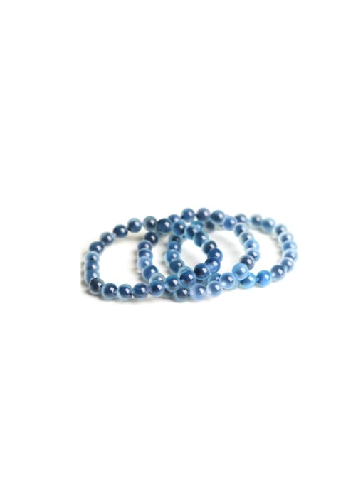 NA-Stone Crystal Minimalist Handmade Beaded Bracelet 0