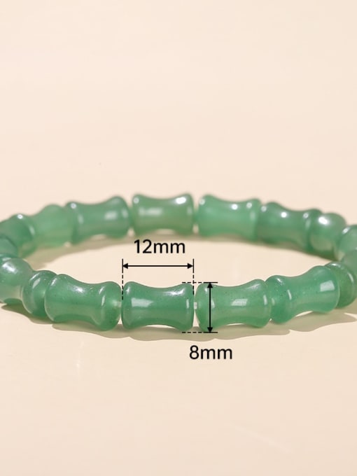 NA-Stone Jade Geometric Trend Beaded Bracelet 2