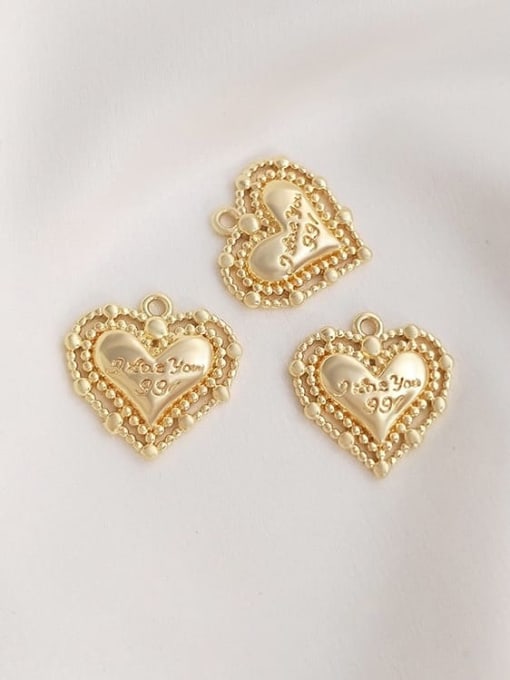 +Heart  Pendant Brass Gemstone Crystal Chain Flower Pendant Bohemia  handmade  Beaded Necklace