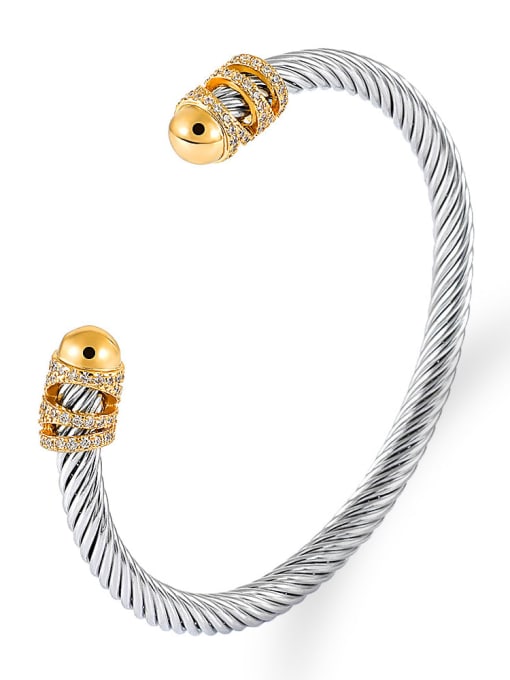 Style 3, Hard Gold Stainless steel Bracelet