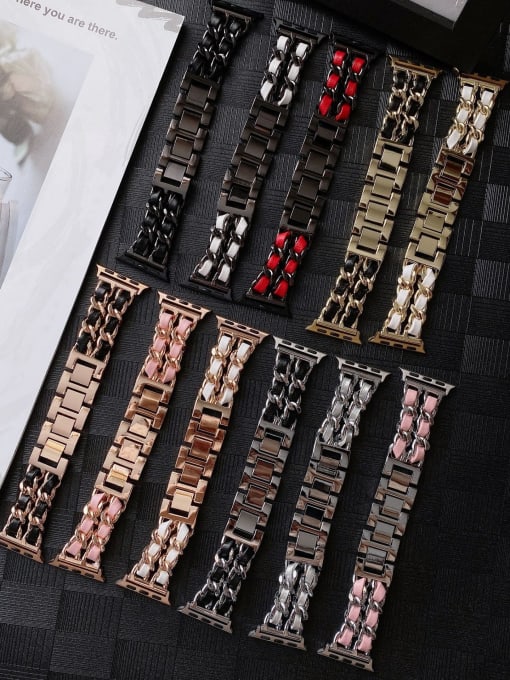 STRAP Alloy Metal Wristwatch Band For Apple Watch Series 2-5 1