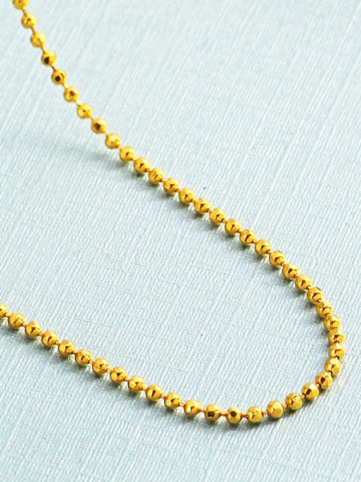 2.5mm ball chain Brass And 18K gold plating Chain