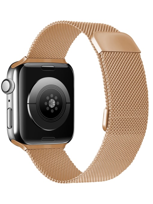 Rose Gold Stainless Steel Metal multiple color Wristwatch Band For Apple Watch Series 1-6