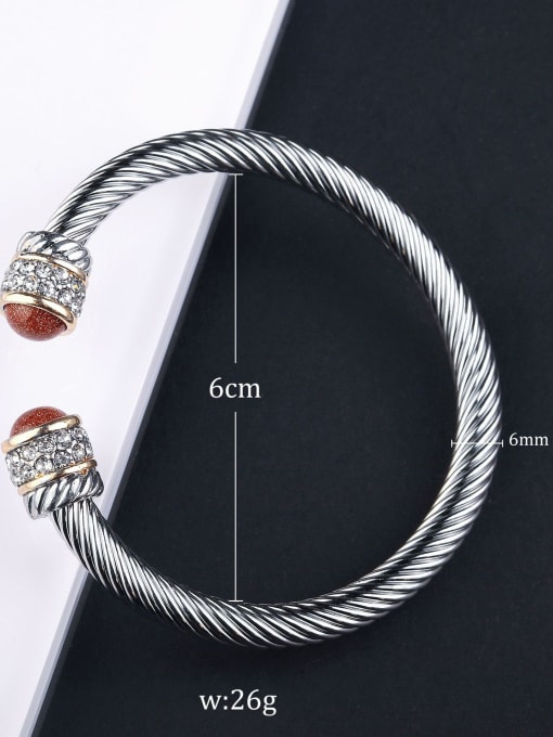 Style 8 Stainless steel Cuff Bracelet