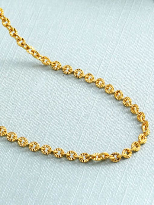 O-ring chain Brass And 18K gold plating Chain