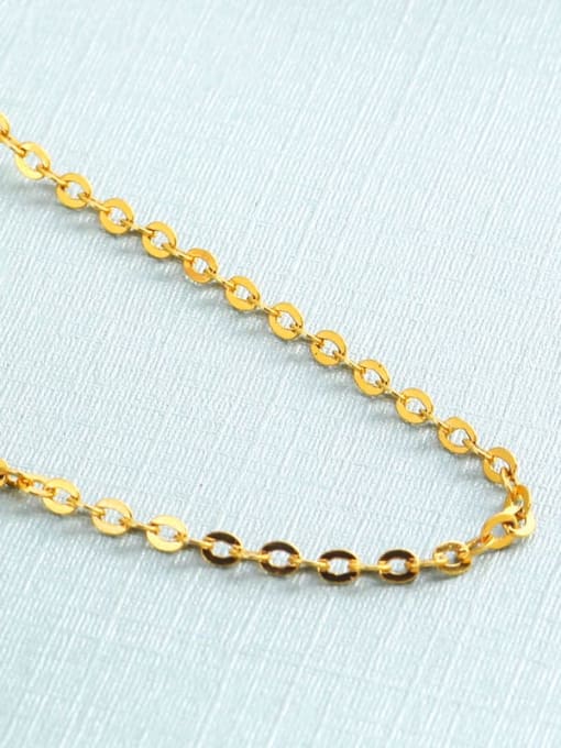 O Shape Chain Brass And 18K gold plating Chain
