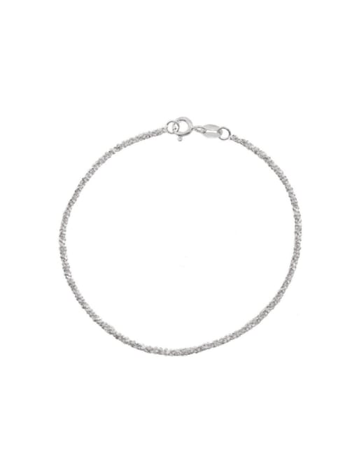 LM 925 Sterling Silver Star Minimalist Necklace