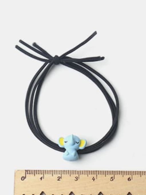 JoChic Cute cartoon Blue Elephant Hair Rope 1