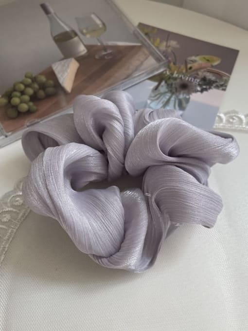 Grey purple Yarn Vintage Shell texture pearlescent Hair Barrette/Multi-color optional