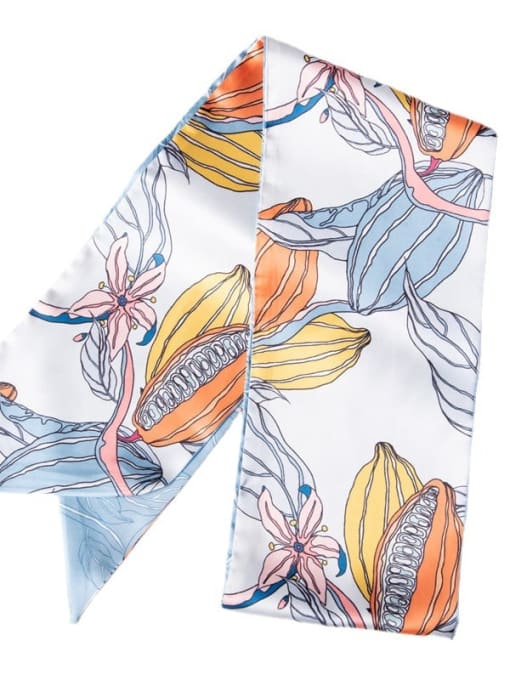 Silk Story Women Spring Polyester Floral 150*14cm Scarves/Multi-Color Optional 2