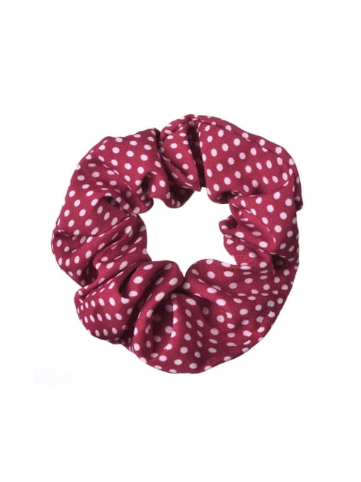 YMING Cute Fabric Polka dot European and American college style Hair Barrette/Multi-Color Optional 0