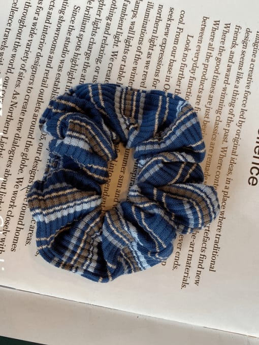 COCOS Vintage Knit pinstripes Hair Barrette/Multi-Color Optional 2