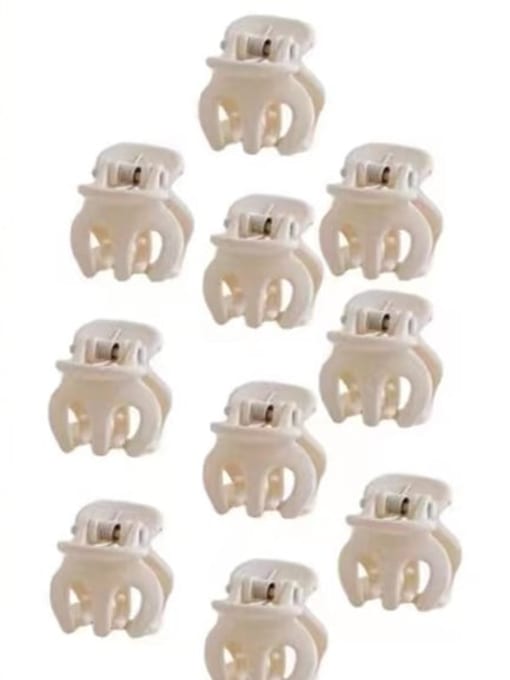10 beibai small Acrylic Cute Simple and cute bangs clip frosted Jaw Hair Claw