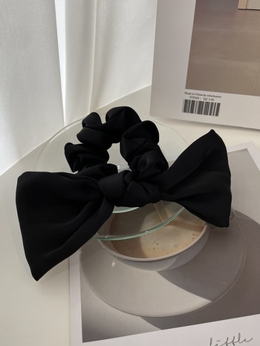black Vintage +silk+ high-quality bow Hair Barrette/Multi-Color Optional