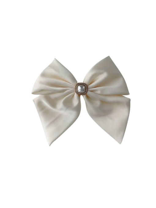 COCOS Trend satin pearl bow Hair Barrette/Multi-Color Optional
