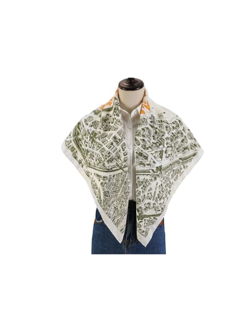 Silk Story Women Spring Polyester Geometric 90*90cm Square Scarf 0