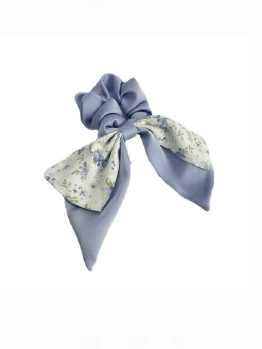 COCOS Fabric Minimalist Floral Bowknot Ribbon Multi Color Hair Barrette 2