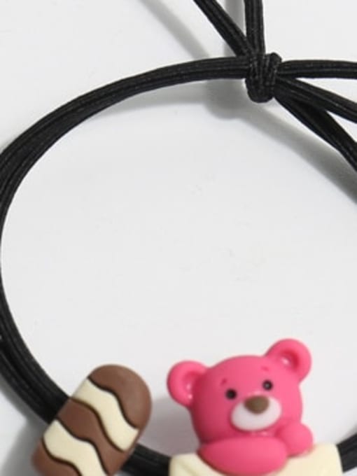 Envelope Bear Elastic rope Cute Bear Hair Rope