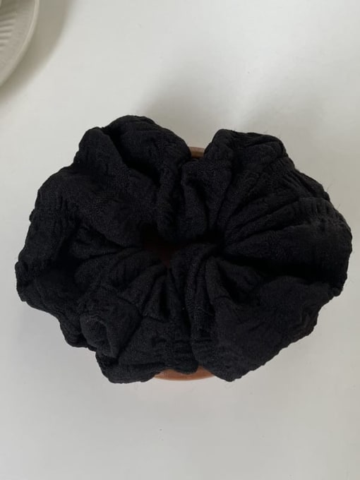 black Vintage Cotton French Cream Puffs Hair Barrette/Multi-Color Optional