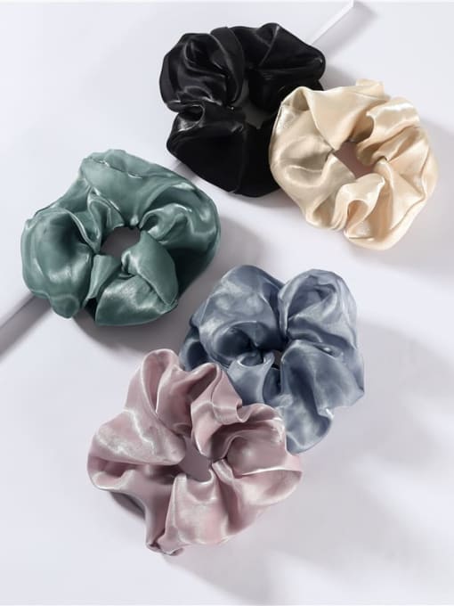 YMING Trend  Yarn Oversized Organza Solid Color Hair Barrette/Multi-Color Optional 1