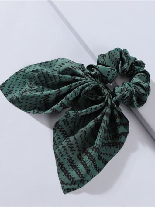 S070GRE Vintage Fabric Tie green birthday Korean hand-woven Hair Barrette/Multi-Color Optional