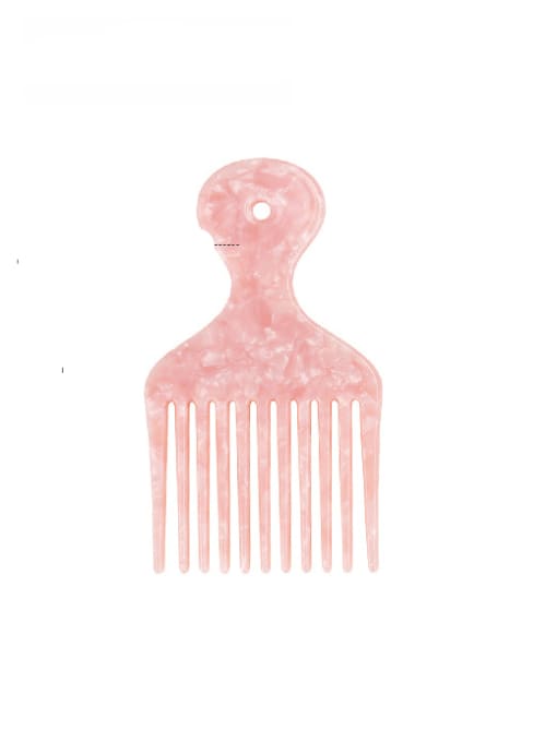 BUENA Cellulose Acetate Minimalist Multi Color Hair Comb 2