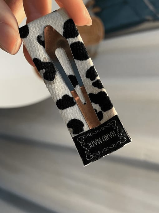 COCOS Vintage  Fabric Leopard Print BB Clip/Hair Barrette/Multi-Color Optional 4