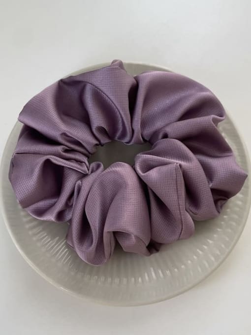 purple Satin Minimalist Scrunchies Barrette Hair Barrette