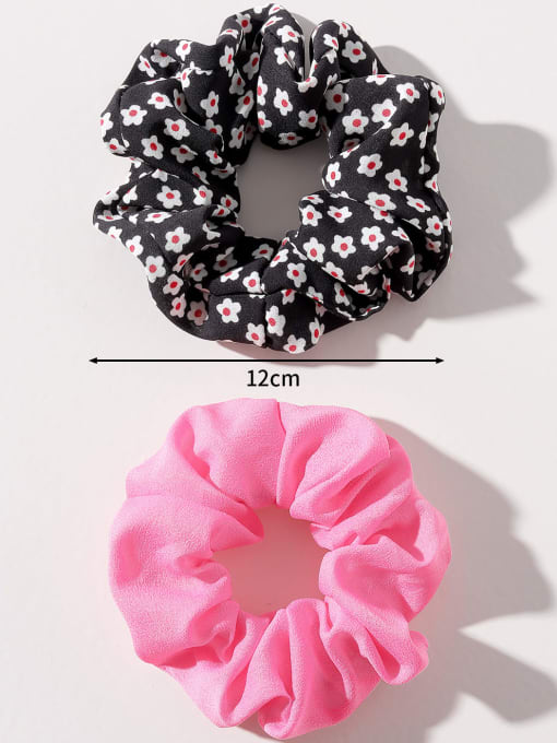 YMING Vintage Fabric high-end floral Hair Barrette/Multi-Color Optional 2