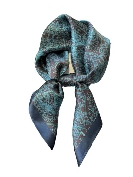Silk Story 100% silk new floral temperament retro 68*68cm square scarf 0