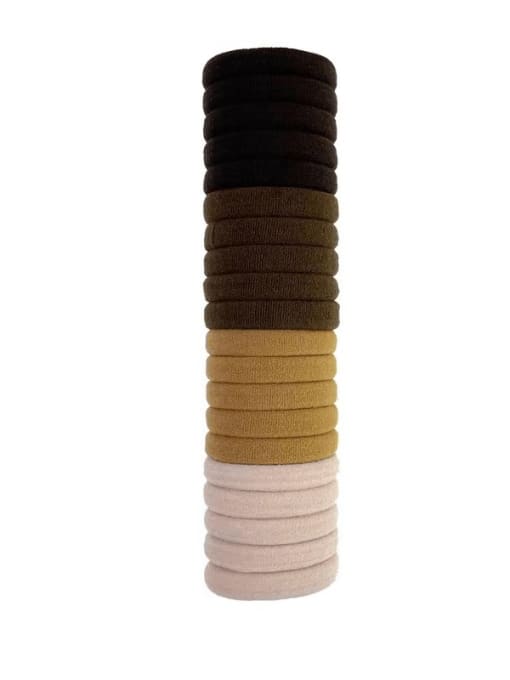 COCOS Minimalist Elastic rope Hair Barrette/Multi-Color Optional 0