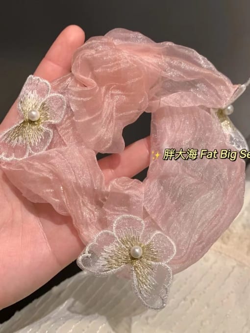 Pink Butterfly Lace Minimalist Multi Color Hair Barrette