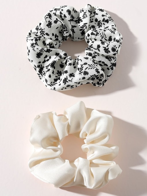YMING Trend Fabric chiffon floral Hair Barrette/Multi-Color Optional