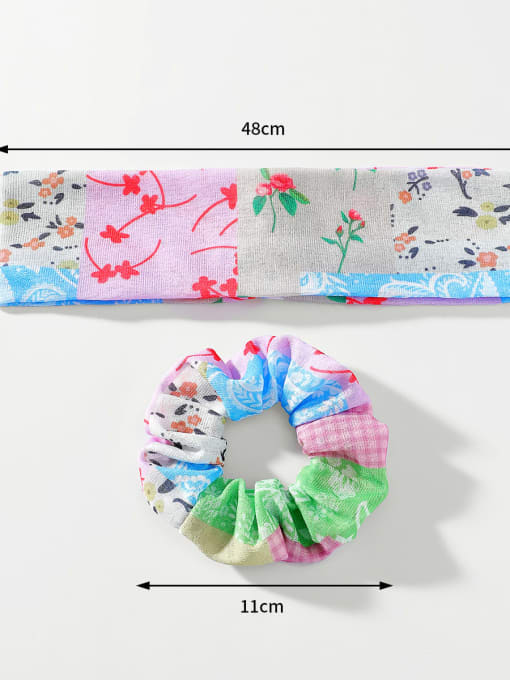 YMING Trend Fabric Mori super fairy small fresh floral headband Hair Barrette/Multi-Color Optional 3