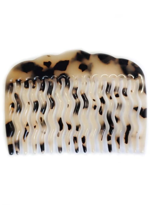 BUENA Cellulose Acetate Minimalist Hair Comb 2