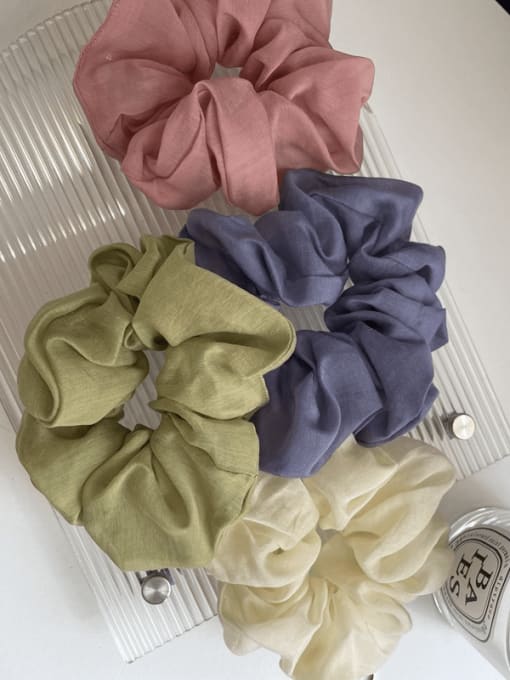COCOS Yarn Vintage soft french veil solid color Hair Barrette/Multi-Color Optional 1