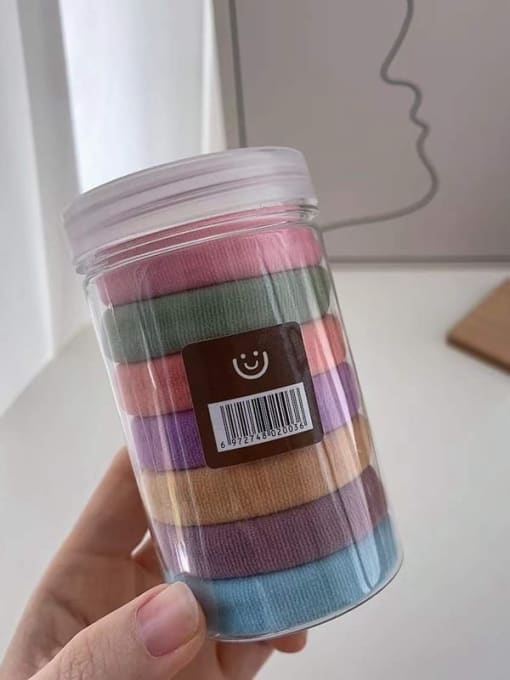 pinkycolor Minimalist Elastic rope towel ring Hair Rope/Multi-Color Optional