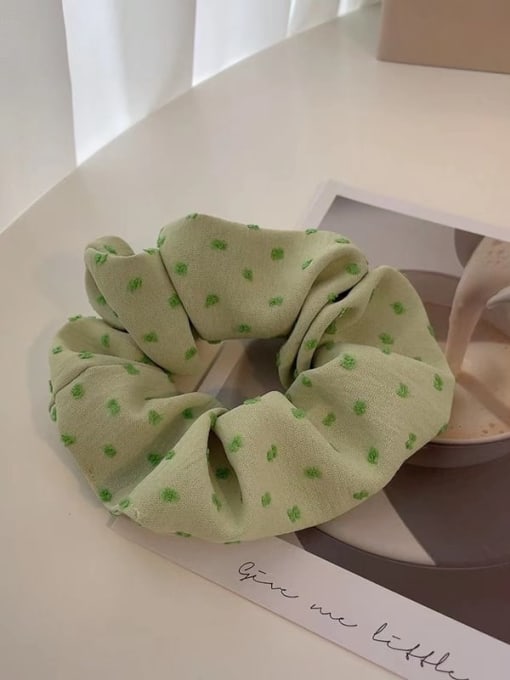 Light green Cute  Fabric Plush three-dimensional dots Hair Barrette/Multi-Color Optional