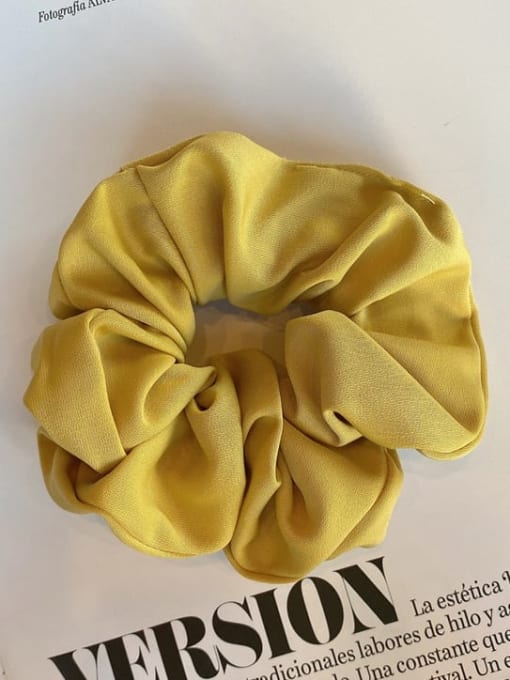 yellow Vintage cotton and linen Washed high-quality Hair Barrette/Multi-Color Optional