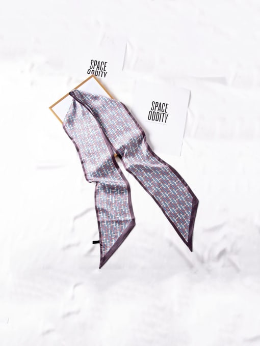 Silk Story Women Spring Polyester Letter 150*14cm Scarves/Multi-Color Optional 0