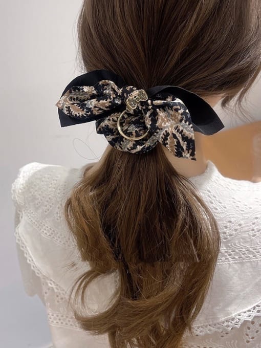 COCOS Vintage fabric floral bow Hair Barrette/Multi-Color Optional 2
