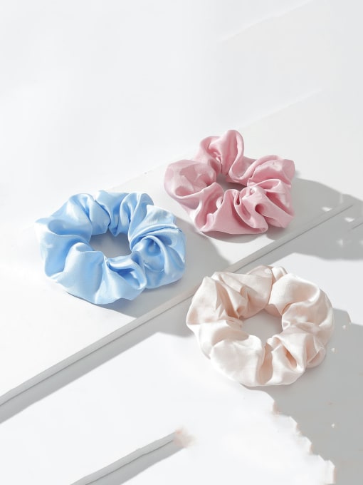 YMING Trend   Satin Simple temperament solid color Hair Barrette/Multi-Color Optional 0