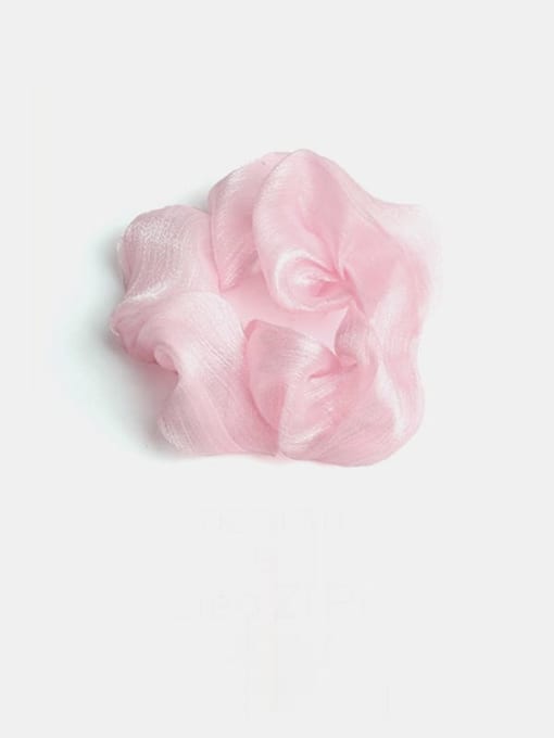 Light pink Minimalist Yarn  Hair Barrette