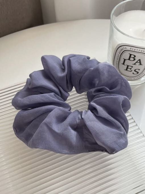 purple Yarn Vintage soft french veil solid color Hair Barrette/Multi-Color Optional