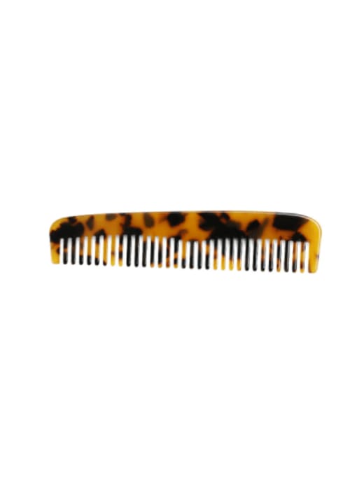 BUENA Cellulose Acetate Minimalist Multi Color Hair Comb 0