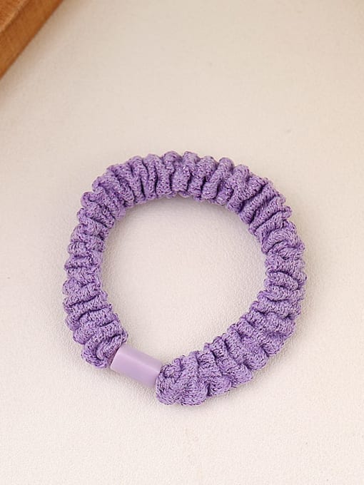 5, Purple Fabric Hair Headband with 4 colors